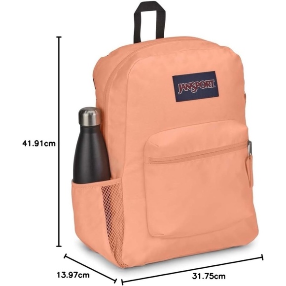 NEW Neon Peach JanSport Back to School Summer Travel Backpack Teen & Adult Bag main image 6